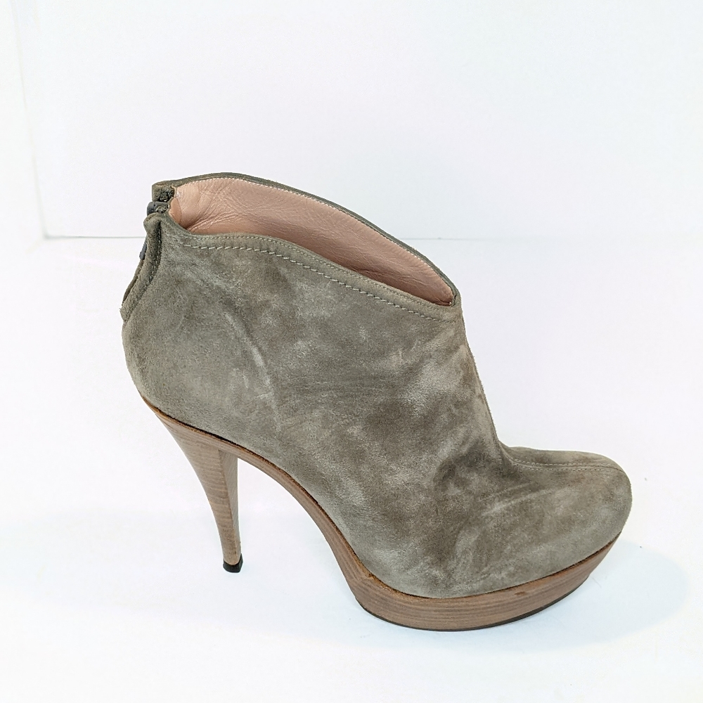 Pura Lopez suede ankle boots - Picture 10 of 16